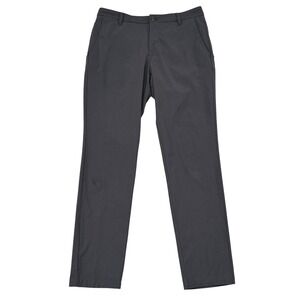 Birddogs Pants Mens Size 32 x 32 Gray Lined Smart Casual Golf Tech Performance